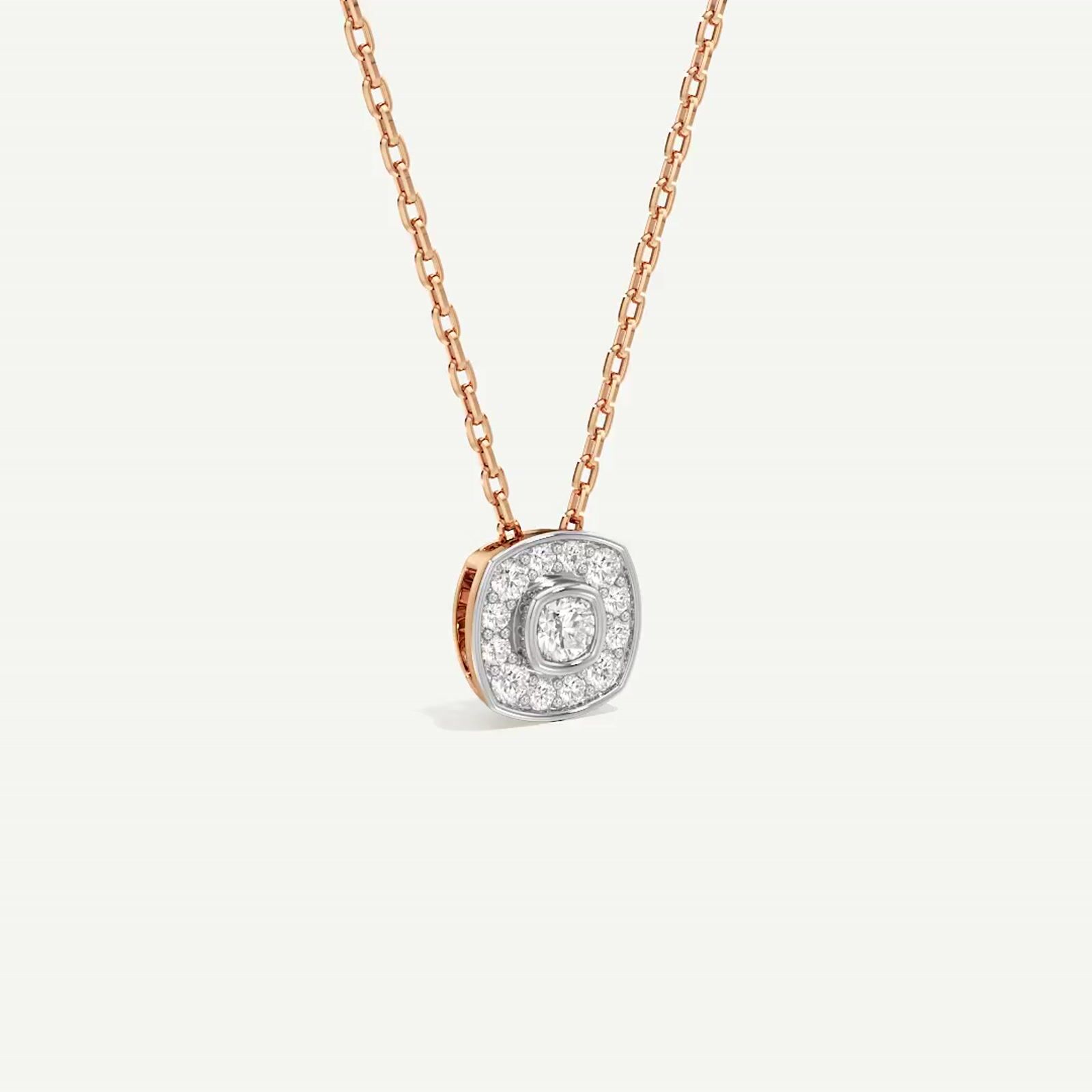 Tira Cusion Diamond Pendant