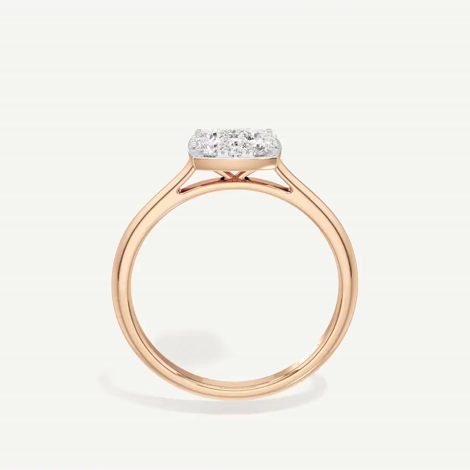 Sera Cushion Diamond Ring
