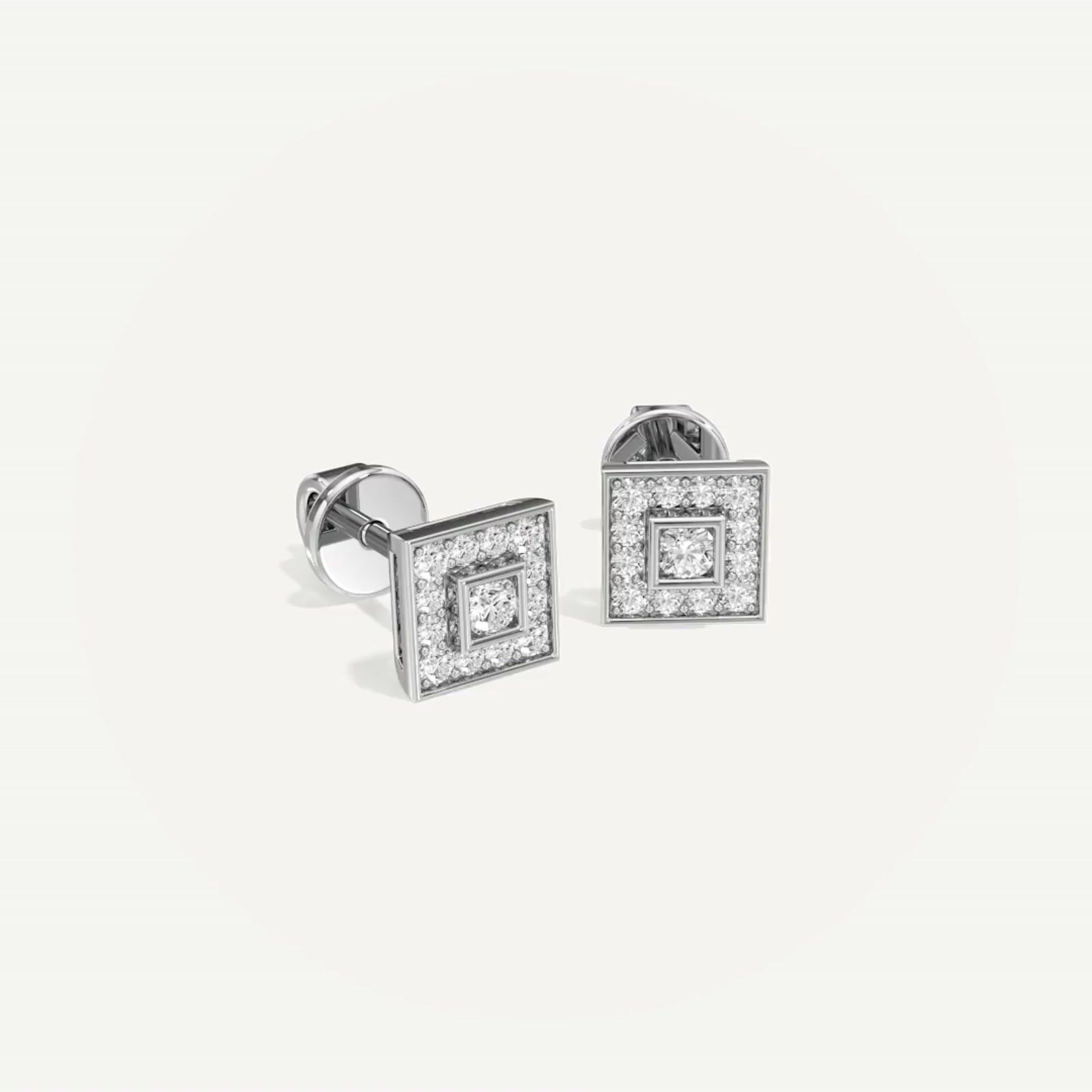 Naomi Princess Diamond Earring