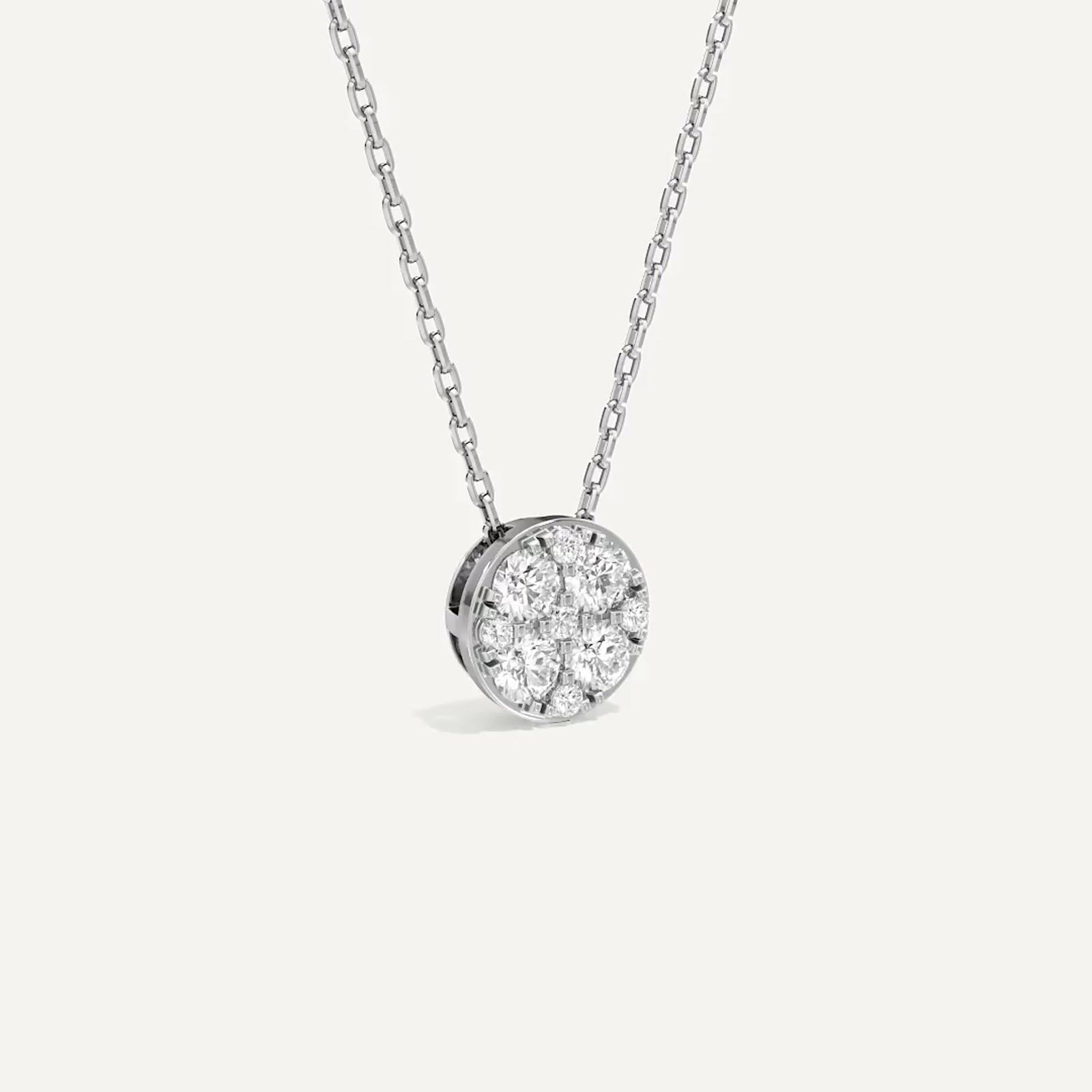 Bella Round Diamond Pendant