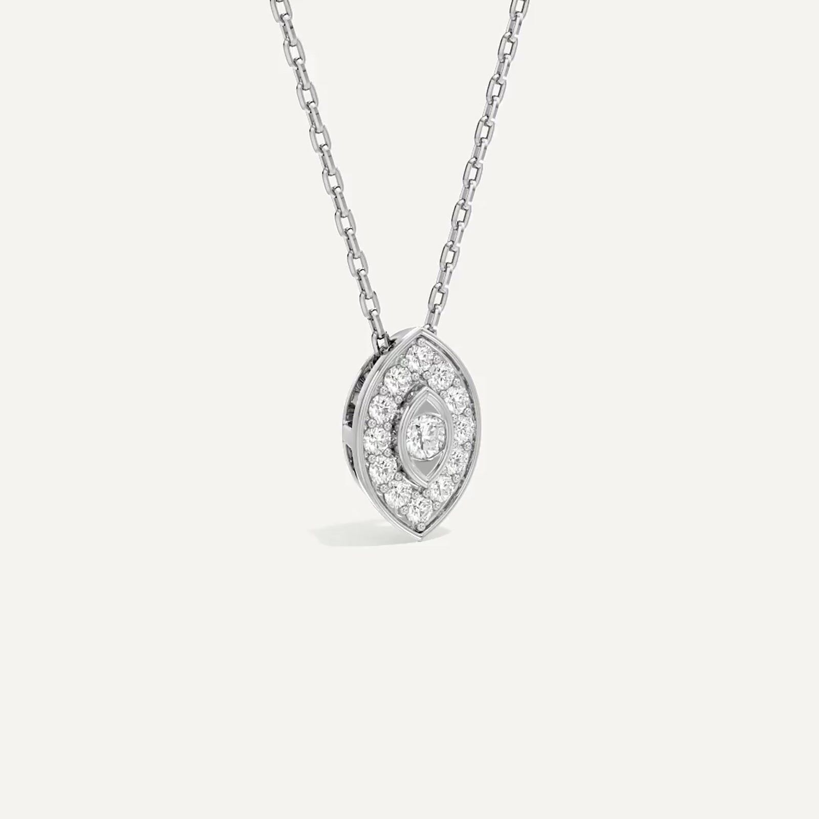 Lyra Marquise Diamond Pendant