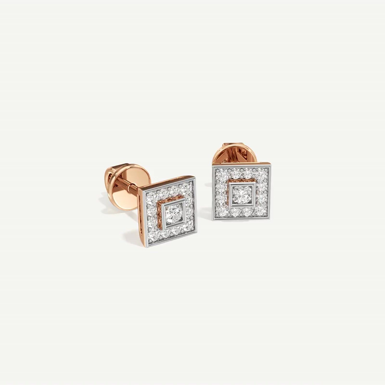 Naomi Princess Diamond Earring