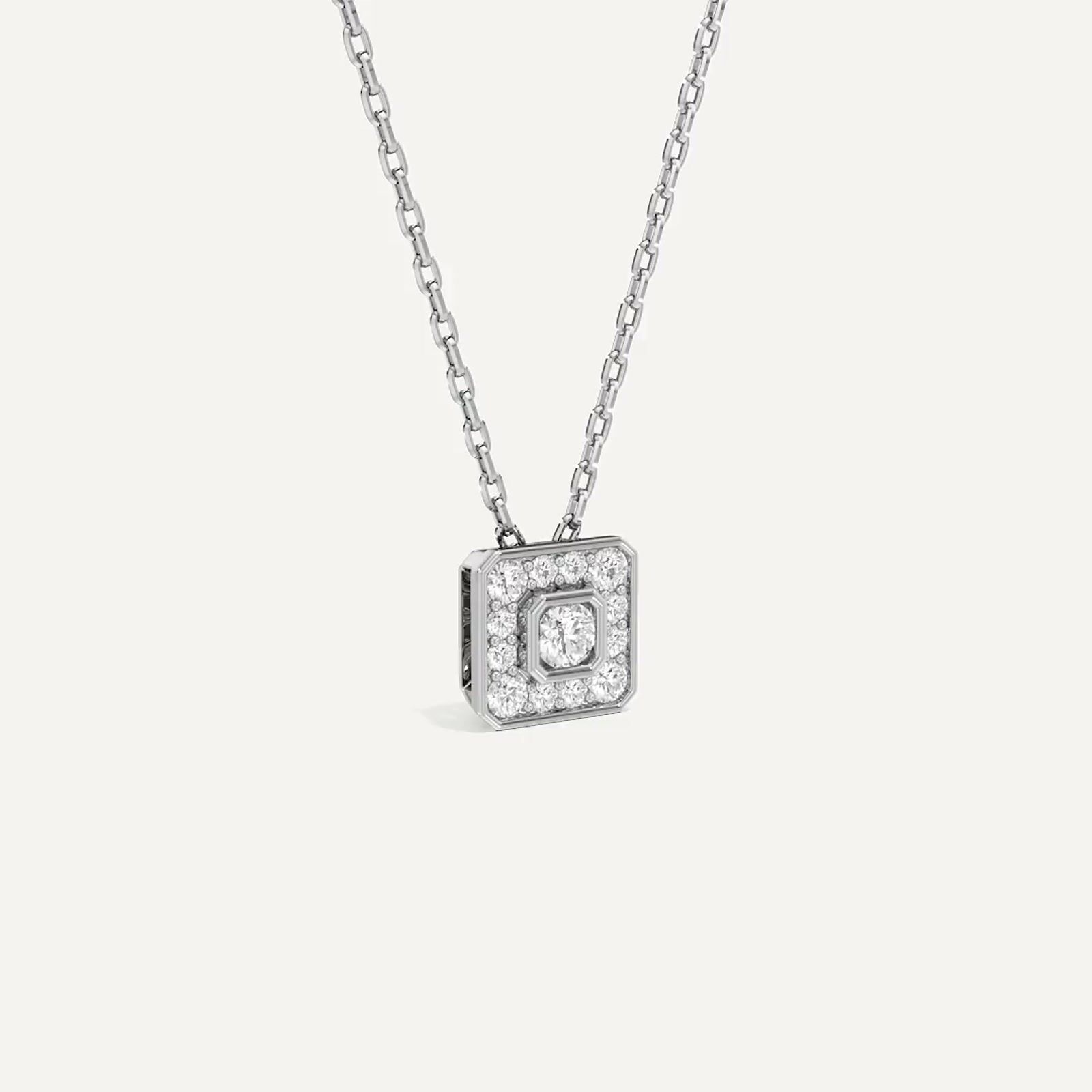 Eternal Asscher Diamond Pendant