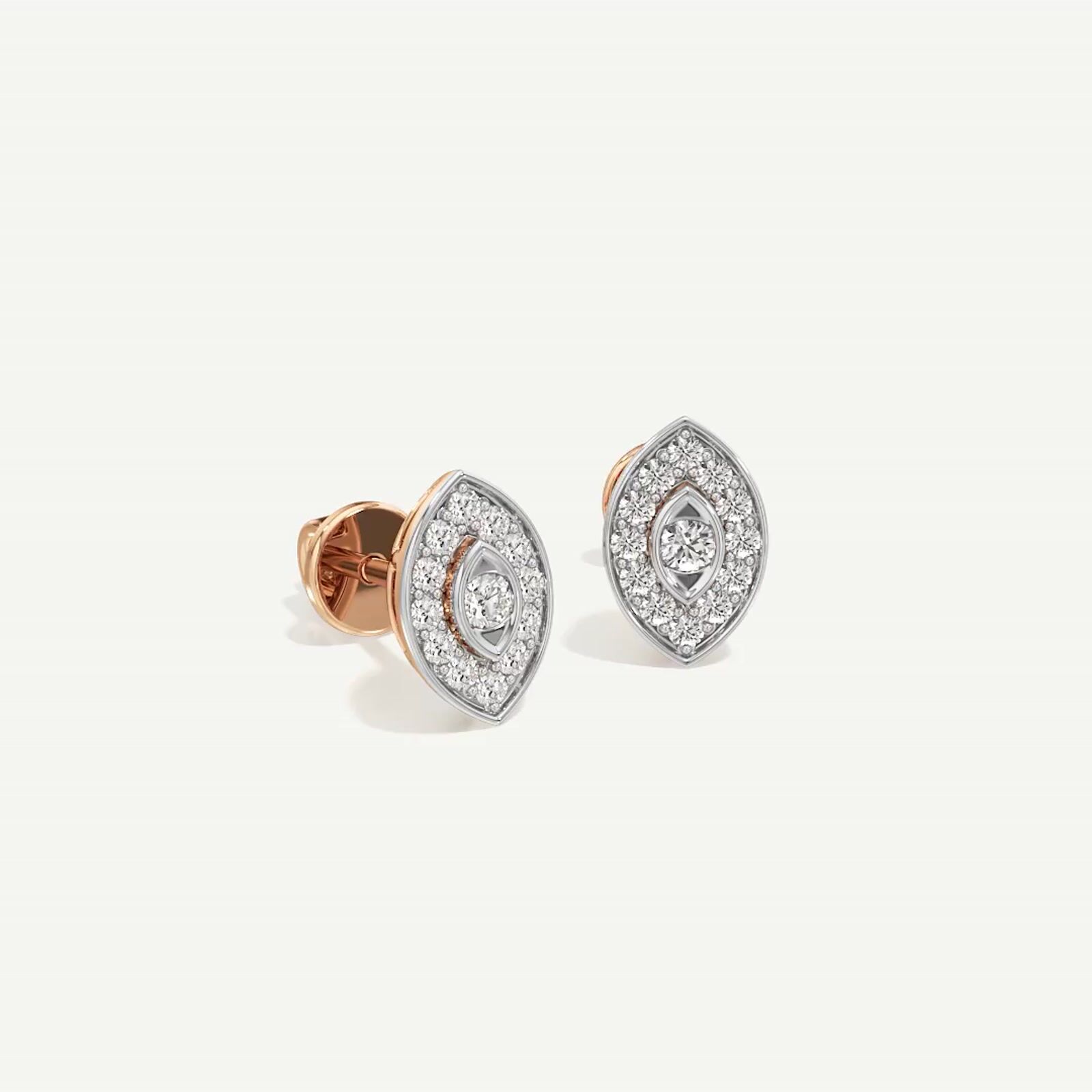 Ziva Marquise Diamond Earring