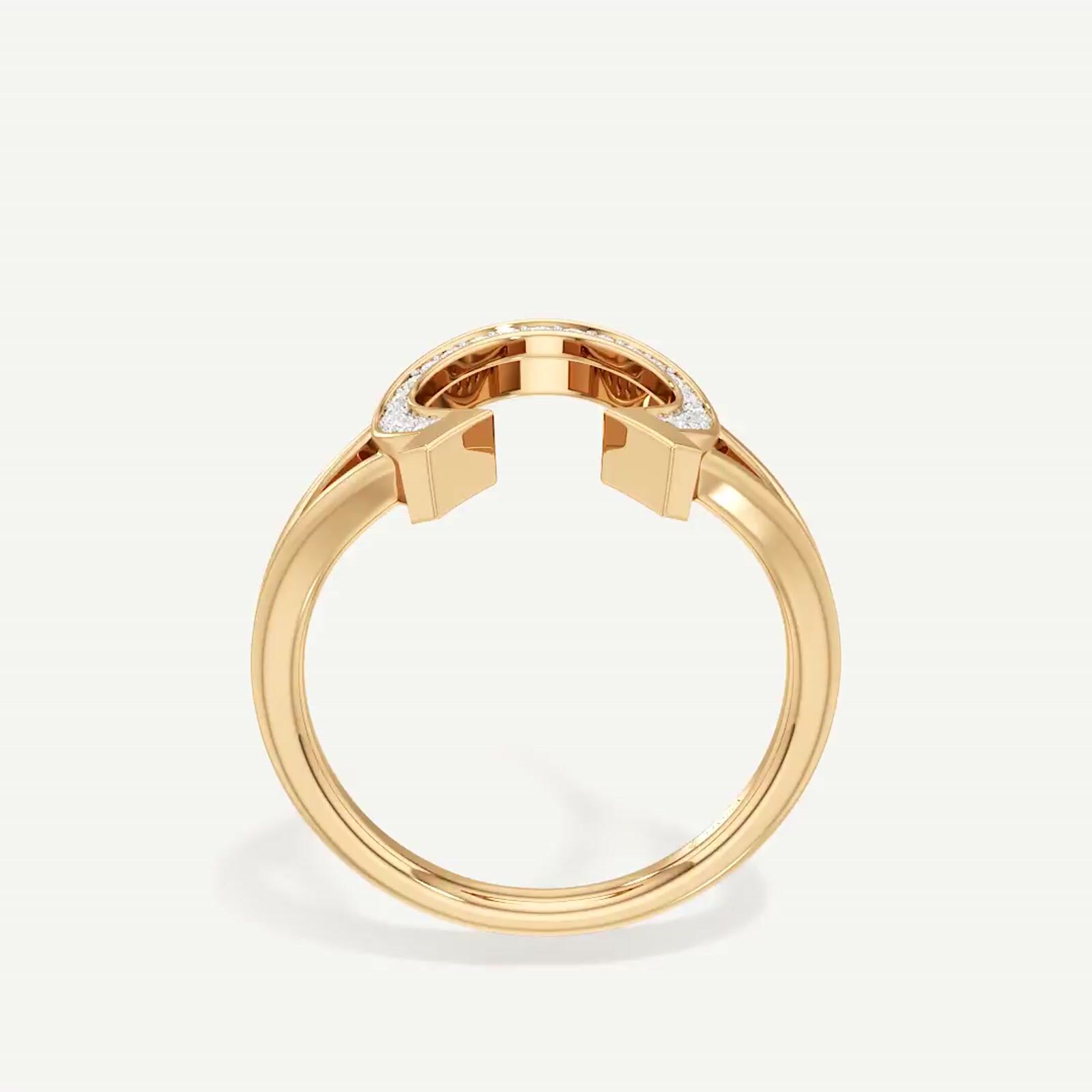 Buy Best|Fortuna Classic Horseshoe Ring|online