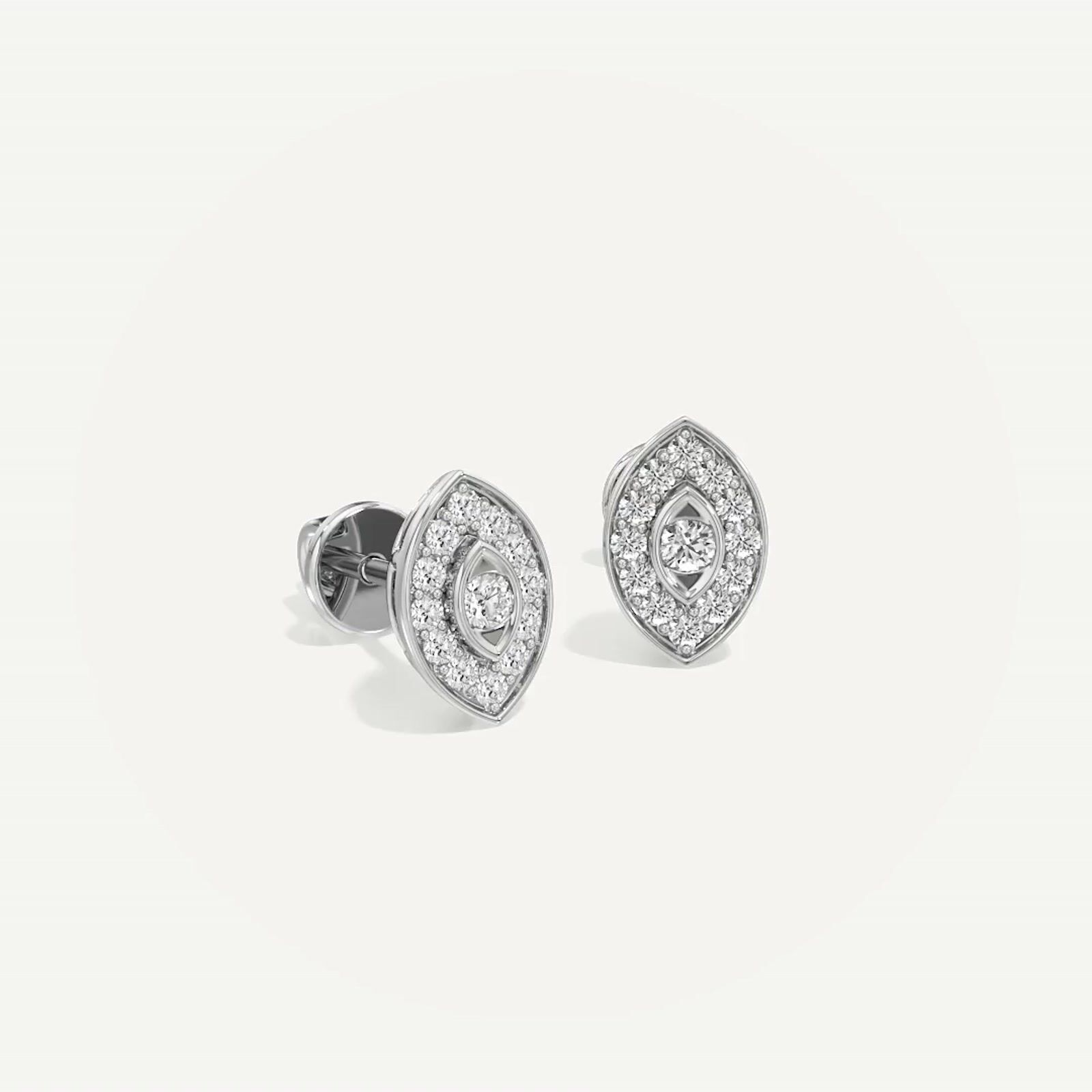 Ziva Marquise Diamond Earring