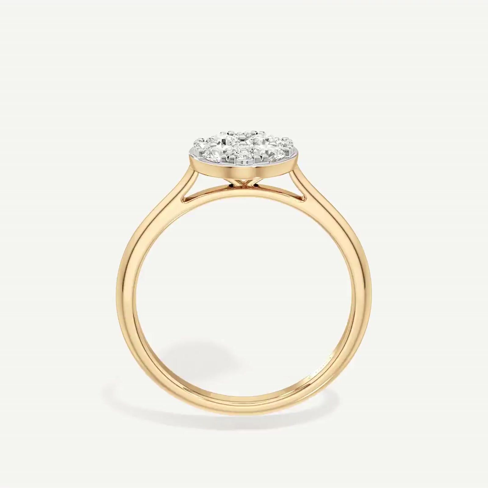 Estella Round Diamond Ring