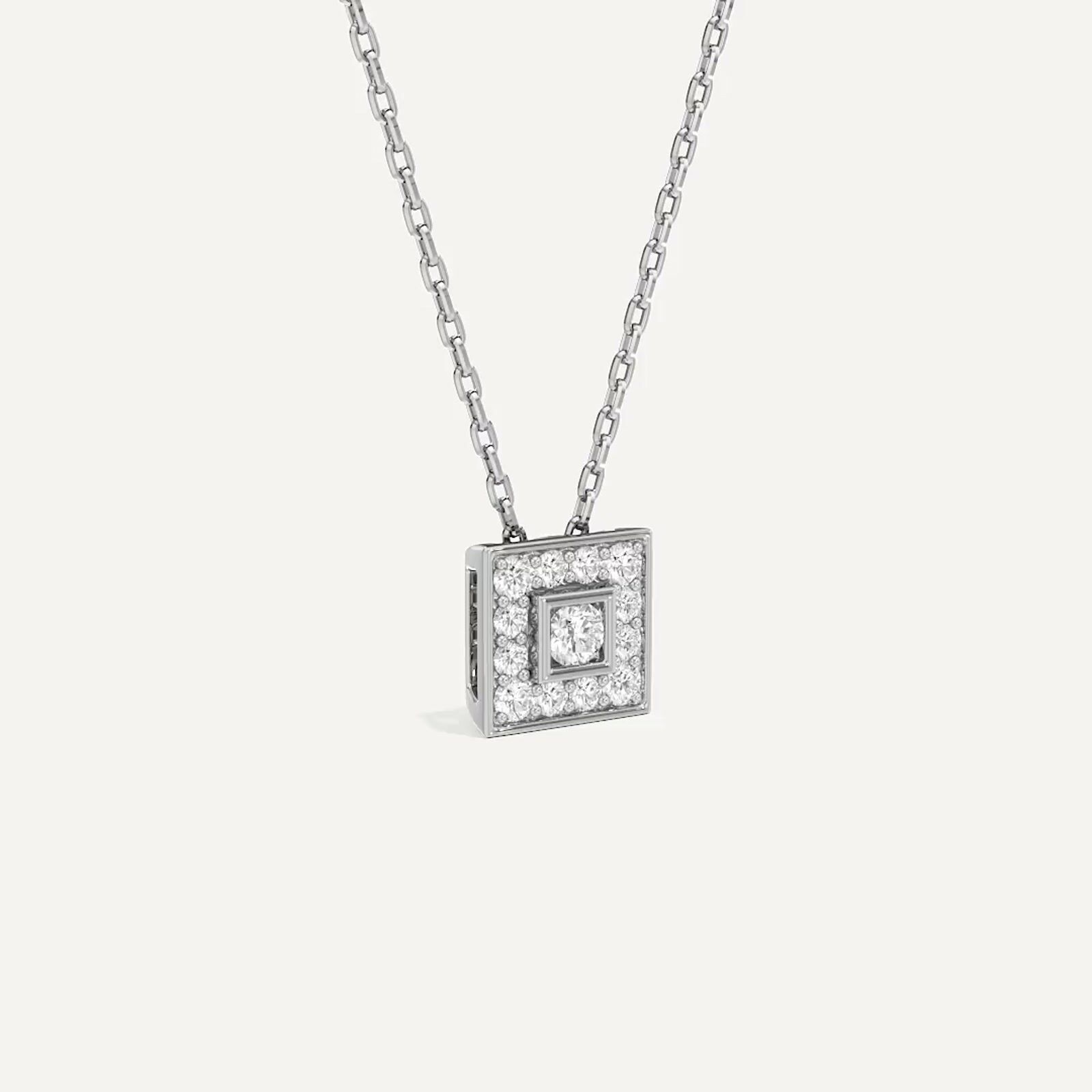 Gleam Princess Diamond Pendant