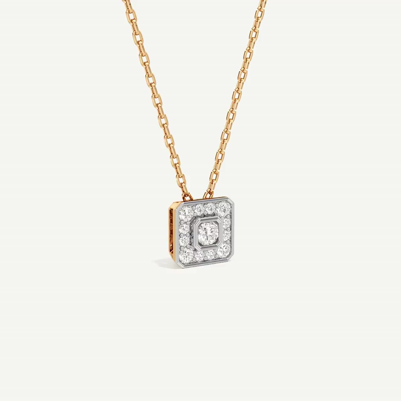 Eternal Asscher Diamond Pendant