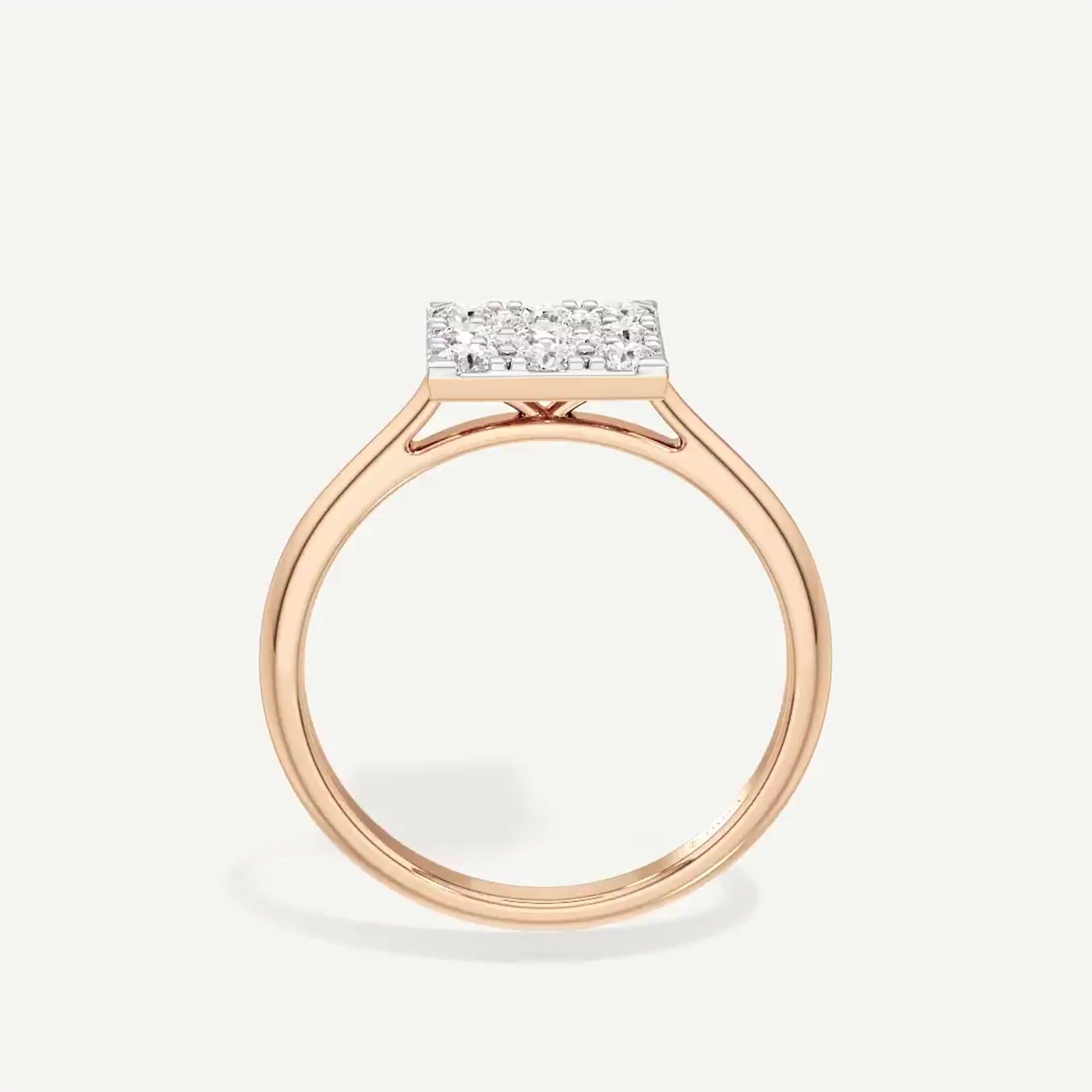 Poise Princess Diamond Ring