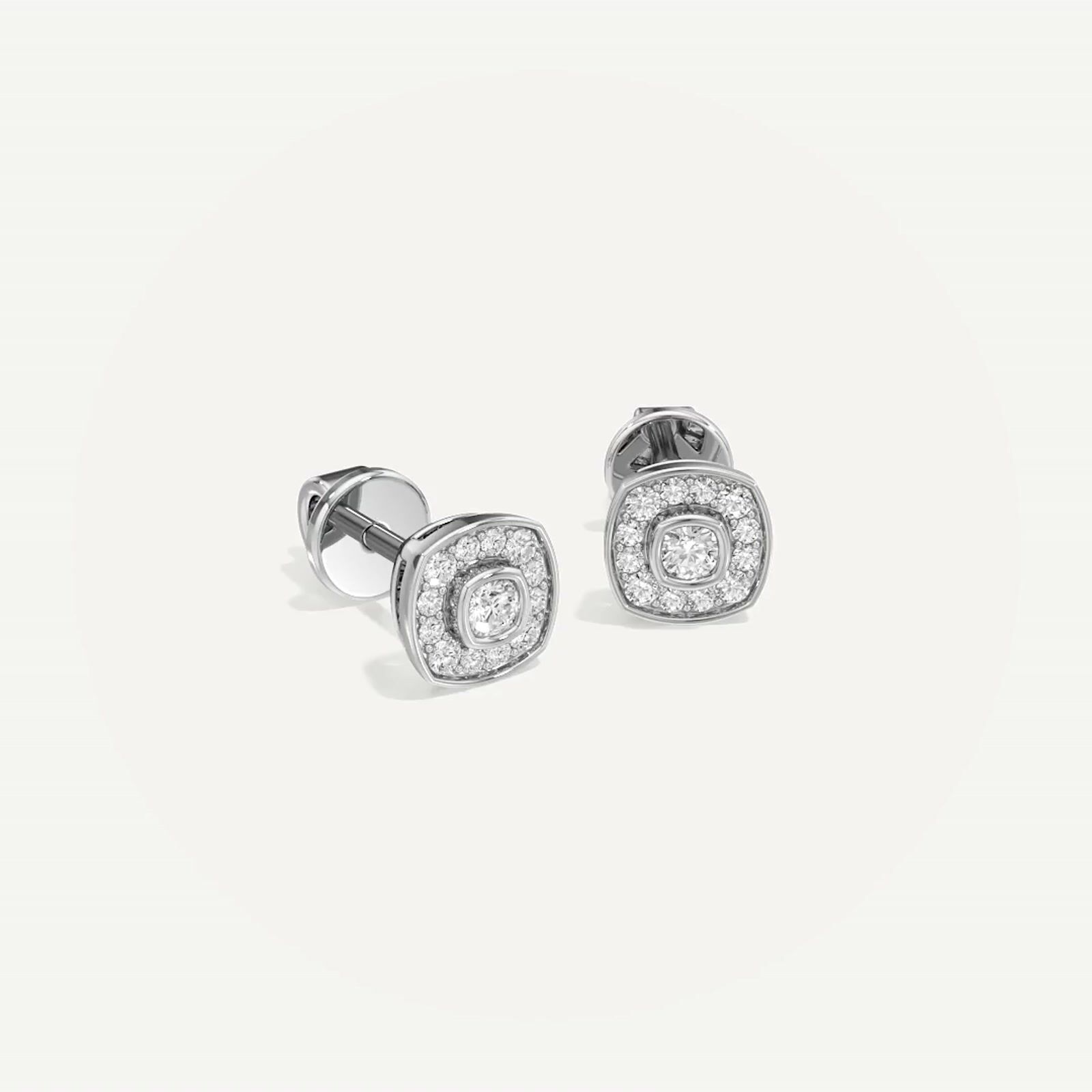 Aveline Cushion Diamond Earring
