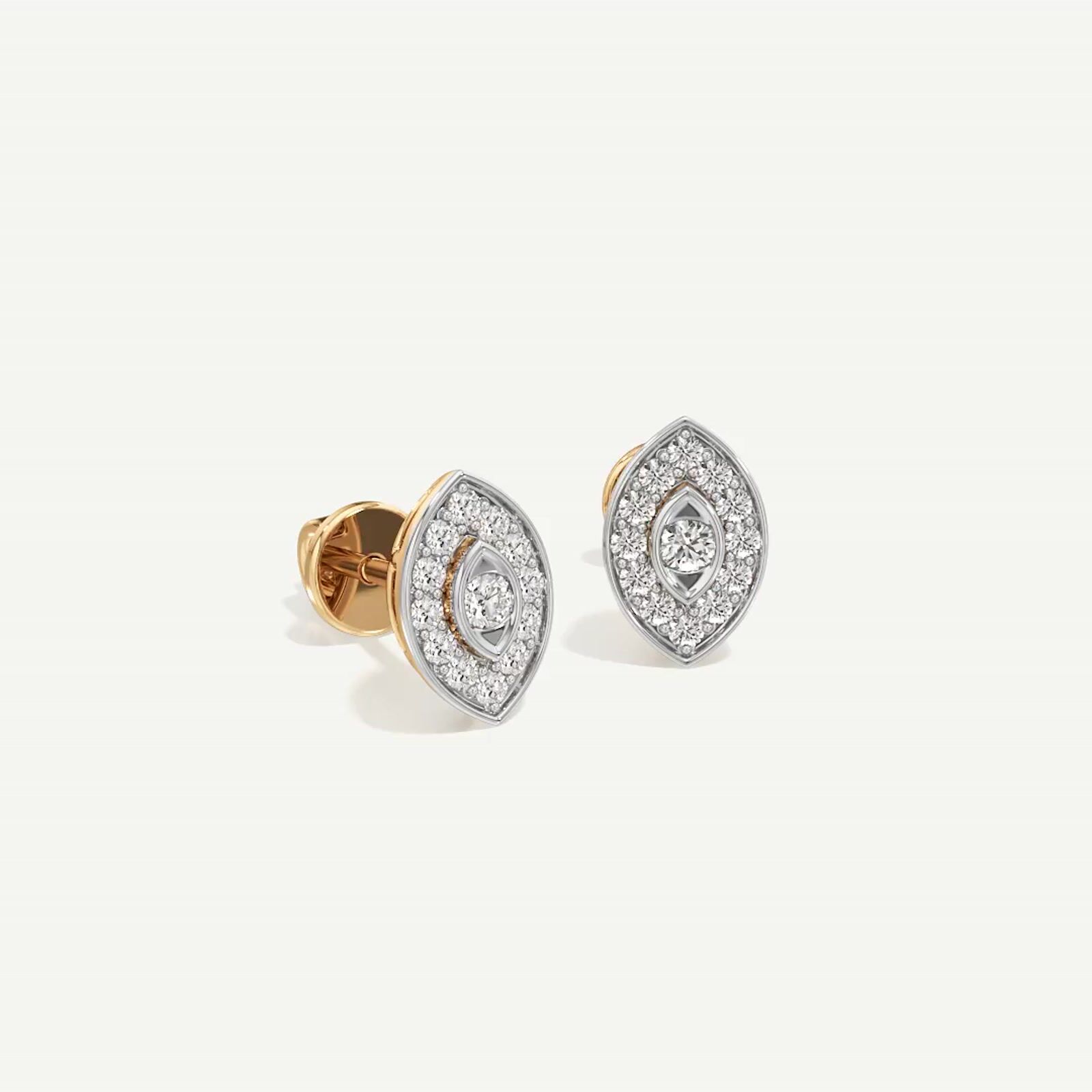 Ziva Marquise Diamond Earring
