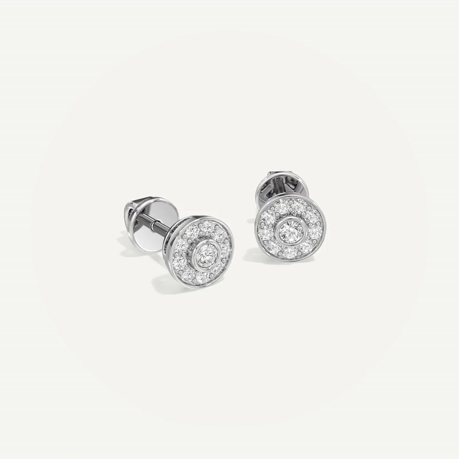 Ophira Round Diamond Earring
